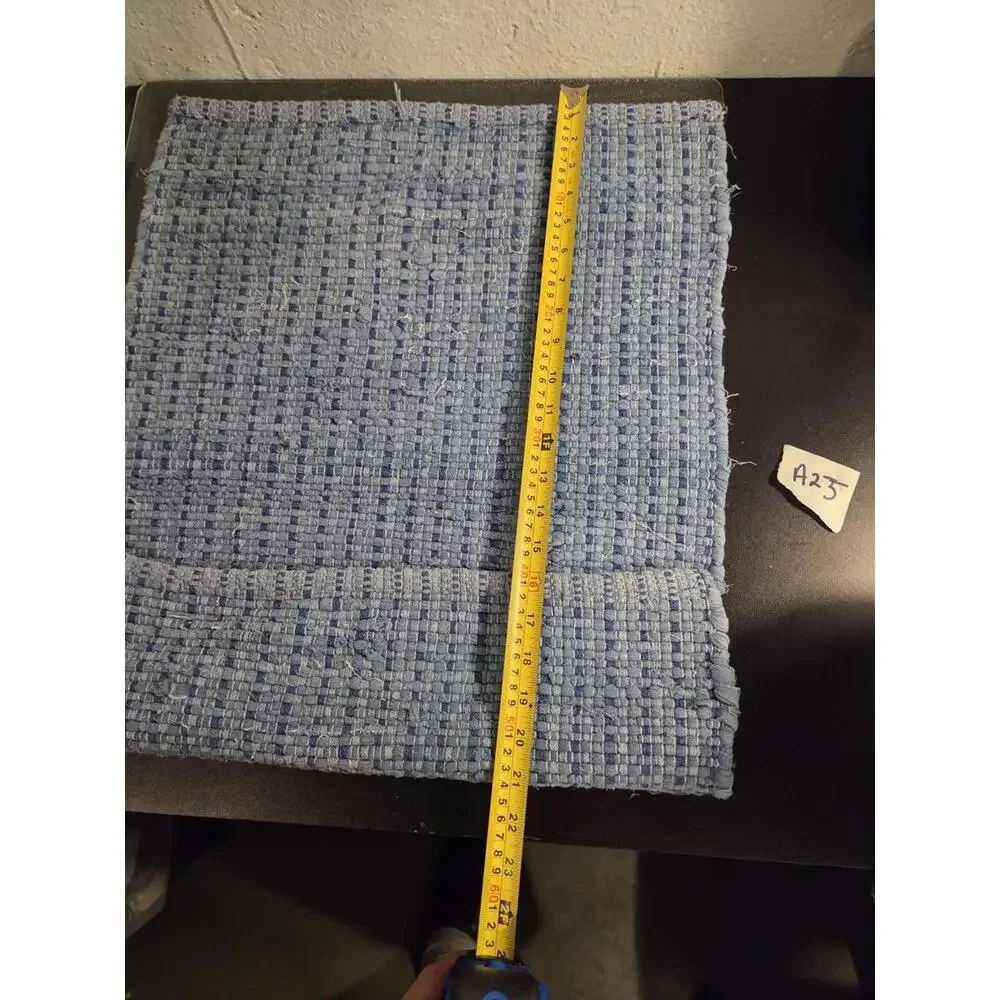 Shag Rug | 26 X 19 - Blue